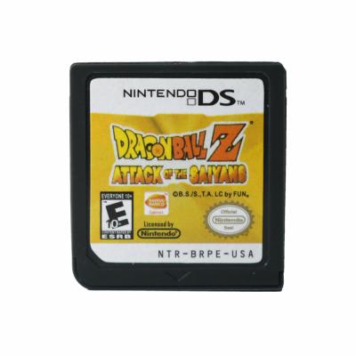 China ABS USA Version Dragon Ball Z: Attack Of The Saiyans Video Game Cartridge For DS NDSI NDSL 2DS 3DS XL Console ds Games for sale