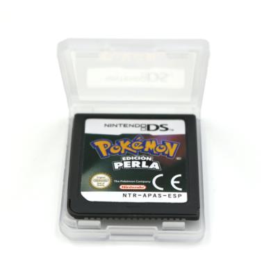 China Original Retro ABS Maker Family Game Console Card for Pokemon Edicion Perla for 3DS for sale