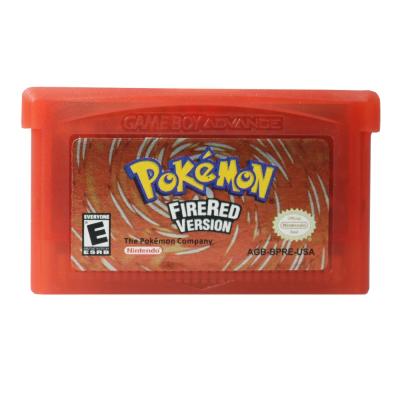 China USA Version Pokemon FireRed Game Cartridge For Nintendo Game Boy Advance Pokemon Game GBA IF-G002 for sale