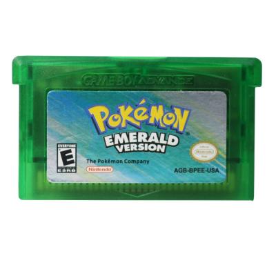 China High Quality Pokemon Emerald Video Game GBA IF-G001 Game For Nintendo Game Boy Advance Pokemon USA Version for sale