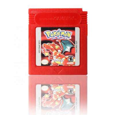 China Good quality video game card for GBC for Gameboy color PS advance pokemon red version IF-GBC001 for sale