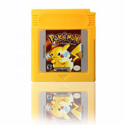 China Good Quality Video Games Card For GBC For Gameboy Color Advance Yellow Version Mario Games IF-GBC001 for sale