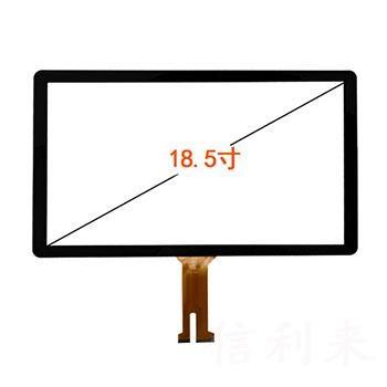 China 18.5 Inch Black Projective Capacitive Touch Panel for sale