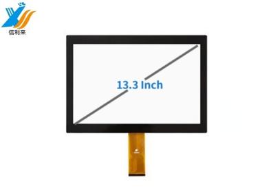 China 13.3 Inch Capacitive Touch Screen In Black With High Sensitivity For Smart Home for sale