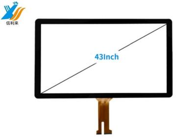 China 43 inch Multi Capacitive Touch Screen met 4,3 mm totale dikte en onbeperkte levensduur Te koop