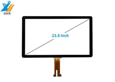 China Aanpasbare 43 inch zwarte infrarood touchscreen monitor met een breed temperatuurbereik Te koop