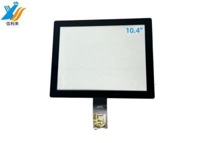 China Black Industrial All In One PC PCAP Touch Screen Panel 10.4 Inch Display With USB And IIC COF Interface for sale