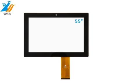 China 55 Inch 10 touch points capacitive (PCAP) GG Touch Screen Panel Customize waterproof oilproof Anti-UV AR AG AF Anti-UV pen touch LCD Display monitor tablet pc for sale