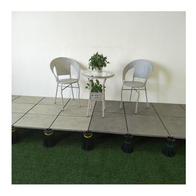 China Modern PVC Floor Access Plastic Decking Support Adjustable Pedestals for sale