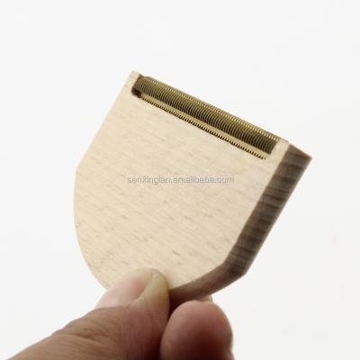 China Sustainable Natural Color Wood Clothes Fiber Comb Brush for sale