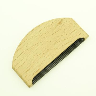 China Sustainable Beech Cashmere Wooden Comb Of Brush Easy Cleaning Portable Clothes for sale