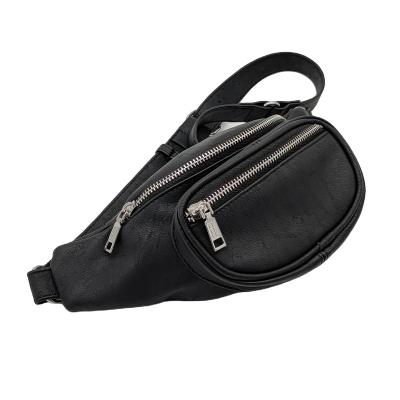 China Water Proof PU Leather Running Bum Bag Fashion Simple Casual Waist Bag Fanshion Sports Waist Bag Mini Casual Designers Fanny Pack, Leisure OEM for sale