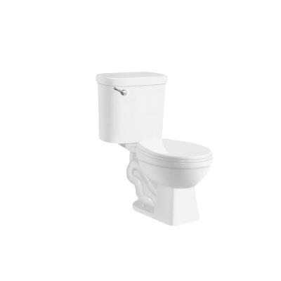 China Ceramic Double-flush Cheap Price Bathroom Modern Two Piece Toilets for sale