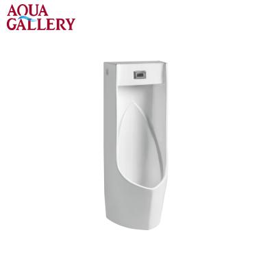 China Sensor Urinal Smart Wc Floor Stand Infrared Sense Touchless Automatic Ceramic Urinal for sale