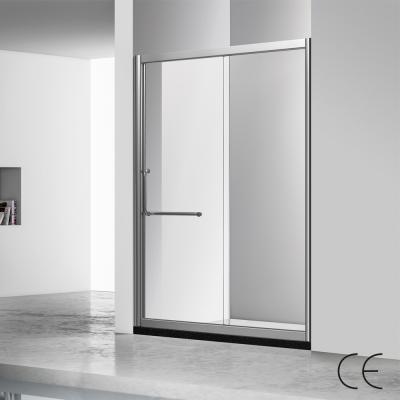 China Modern Design Double Sliding Door Glass Shower Enclosure for sale