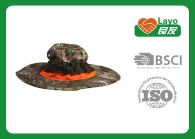 China Military Style Waterproof Hunting Hat , Camo Fishing Hat Sunshade  for sale