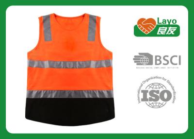 China Multi Function Traffic Safety Vest , Reflective Work Vest Quick Dry for sale