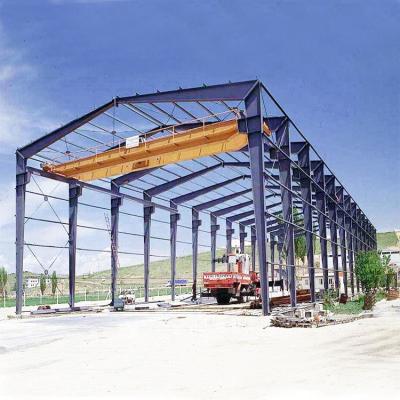 China Low Cost Modern Steel Structure Warehouse Prefab Steel Structure Workshop Industrial Warehouse for sale