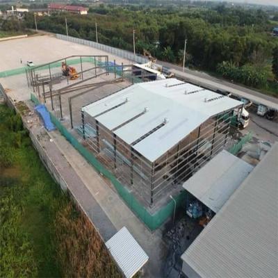 China Industrial Prefab Steel Frame Construction Steel Structure Workshop Shed for sale