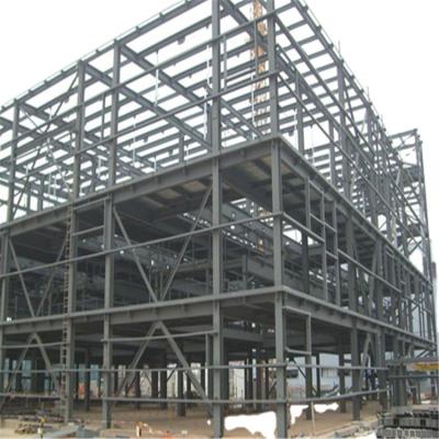 China Modern Prefab Steel Building Steel Structure Steel Workshop With Auto CAD Design Layout for sale