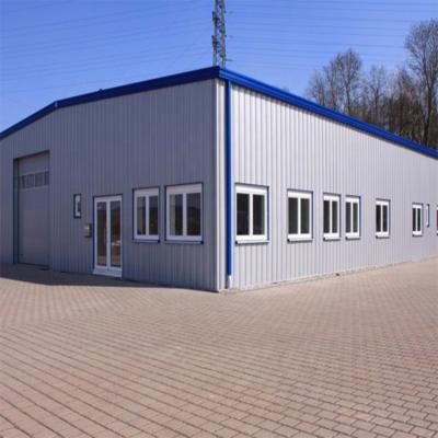 China Steel Workshop Large Span Prefabricated Warehouse Steel Structurewith Steel Structure Freestanding Design for sale