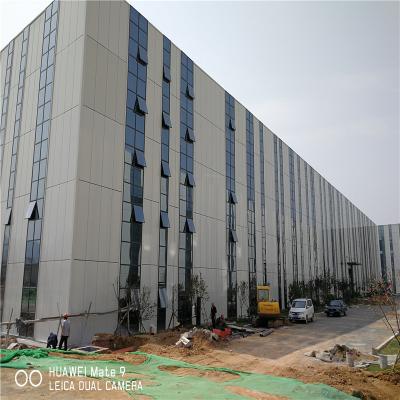 China Modern Lightweight Steel Structure Frame Construction Design Prefab Workshop Factory Multistory Building for sale