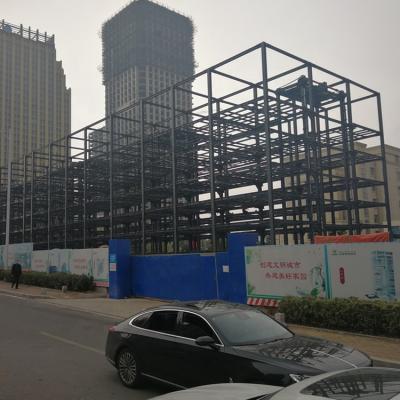 China Frame Part Seel Prefab Structure Building Car Parking Steel Structure for sale