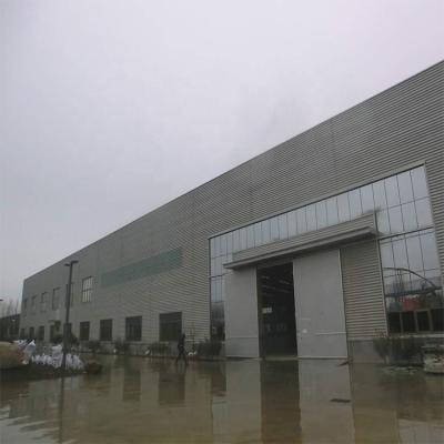 China Prefabricated steel frame factory hangar workshop steel structure industrial high speed workshop steel construction for sale