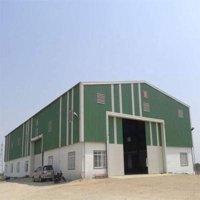 China Prefabricated Steel Workshop Factory Industry Building Steel Frame Workshop Steel Structure for sale