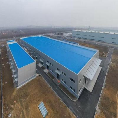 China Frame Part Prefabricated Two Car Parking Building Steel Structure for sale