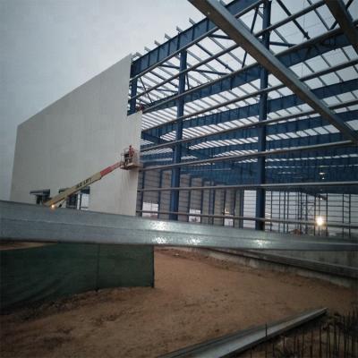 China Metal Steel Prefab Industrial Warehouse Design Industrial Site Workshop Steel Structure for sale