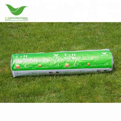 China Virgin HDPE +UV Stabilized 100% Virgin HDPE Bale Net Wrap For Round Hay for sale