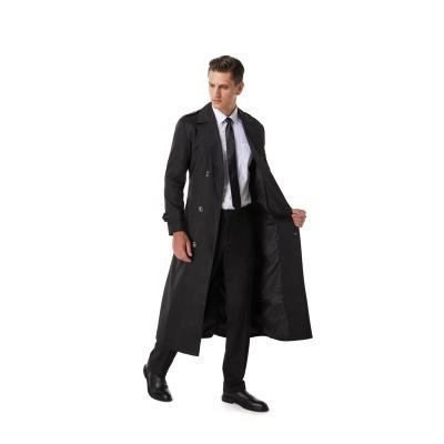 China Breathable Ditch Coat Plus Size Men British Style Long Coat Casual Business Jacket Men for sale