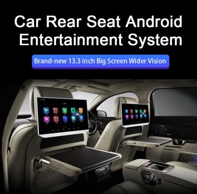 China RGB KING VIDEO 13.3 inch touch screen car media player android tft lcd monitor with built-in speaker, back seat TV for car for sale