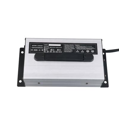 China Battery CE rohs 43.8V lipo battery charger standard 36 volt 25amp lifepo4 charger for 36v 100ah 120ah 150ah 180ah 200ah battery for sale