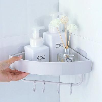 China New Viable Portable Bathroom Storage Rack Draining Separable Design Space Saving Storage Box ABS Rack For Home Storage for sale