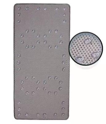 China Washable FERNS Home Bathtub Shower High Quality PVC Mat With Suction Cups for sale