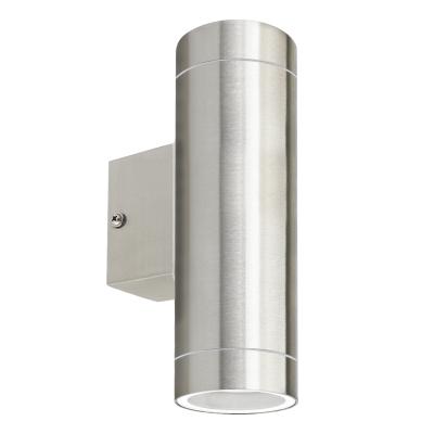 China Front Back & House Sides IP65 Outdoor Rated Wall Light Light UP/DOWN Pulls Made From Heavy Duty High Quality 220-240v Stainless Steel for sale