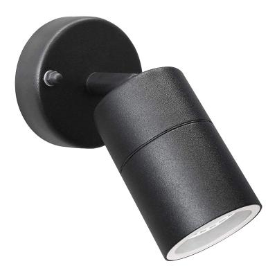 China Adjustable Door Head For Desired Spot Lighting Focus IP44 Rated For Outdoor Use High Quality Rugged Hardware Black for sale