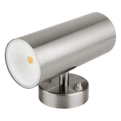 China Exterior Outdoor Garden Stainless Steel LED Wall Light, IP44 Designed For Outdoor Weather Conditions (Non-Marine Grade For Waterfront Areas) 8w for sale