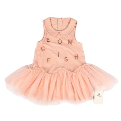 China Hot Selling POLYESTER Fashion Temperament Simplicity Polyester Tutu Dress Casual Girls for sale