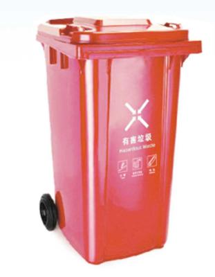 中国 製造者 120l 240l 360l 660l 1100l 屋外大型プラスチック製の車輪式ゴミ箱/ゴミ箱/ゴミ箱販売 販売のため