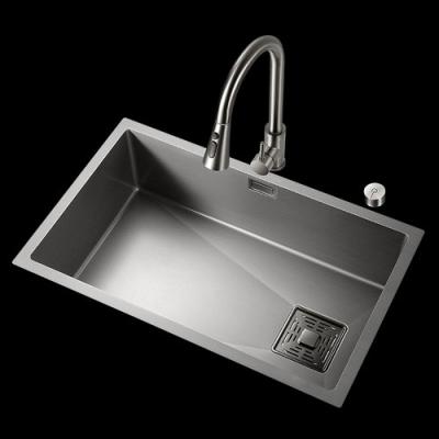 China Wholesale Simple Design Custom Modern Rectangular Metal Brass Chrome Double Kitchen Sink For Home Use for sale