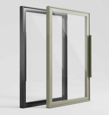 China Facades Thermal Break Aluminum Windows Floor To Ceiling Windows Bay Casement Windows for sale