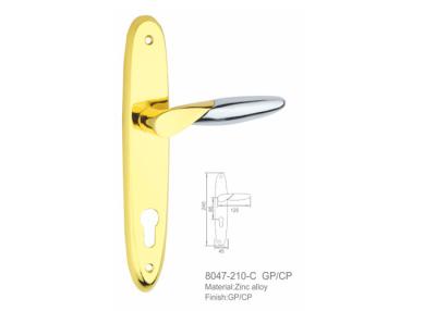 China OEM ODM Zinc Alloy Door Handle , Front Entry Door Hardware Corrison Resistant for sale