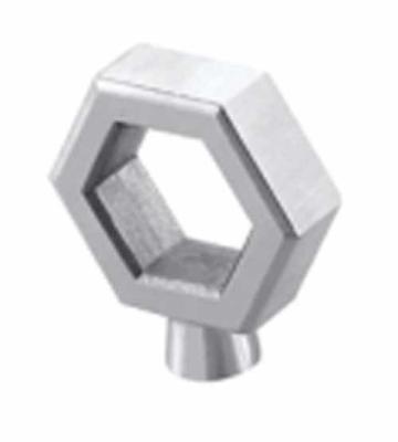 China Stainless Steel and Zinc round Knob Cabinet Drawer Handles Simple Decorative Cupboard Door Pulls for Kitchen Dresser Use for sale
