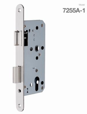 China SS Panel Backset Security Mortise Door Lock NP Finish for sale