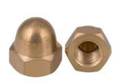 China Galvanized Furniture Screw cap brass nut for sale