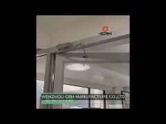 temperature automatic door closer electric double control door closing device