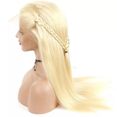 China Other China Wholesale Fashion Design Silky HD Lace Up 613 Front Human Hair Wigs Natural Raw Hair for sale